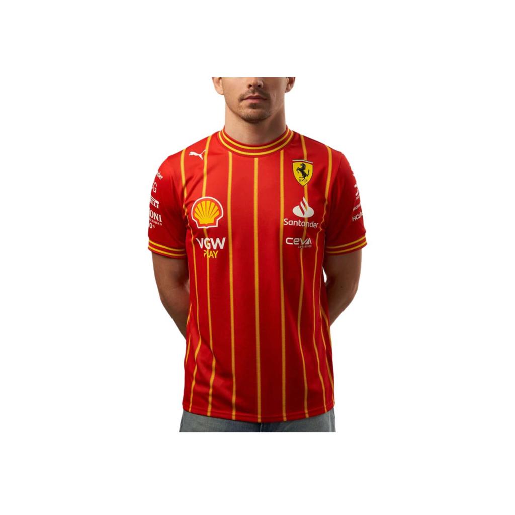 Nowa koszulka PUMA Scuderia Ferrari Team dla mężczyzn 763608-01
