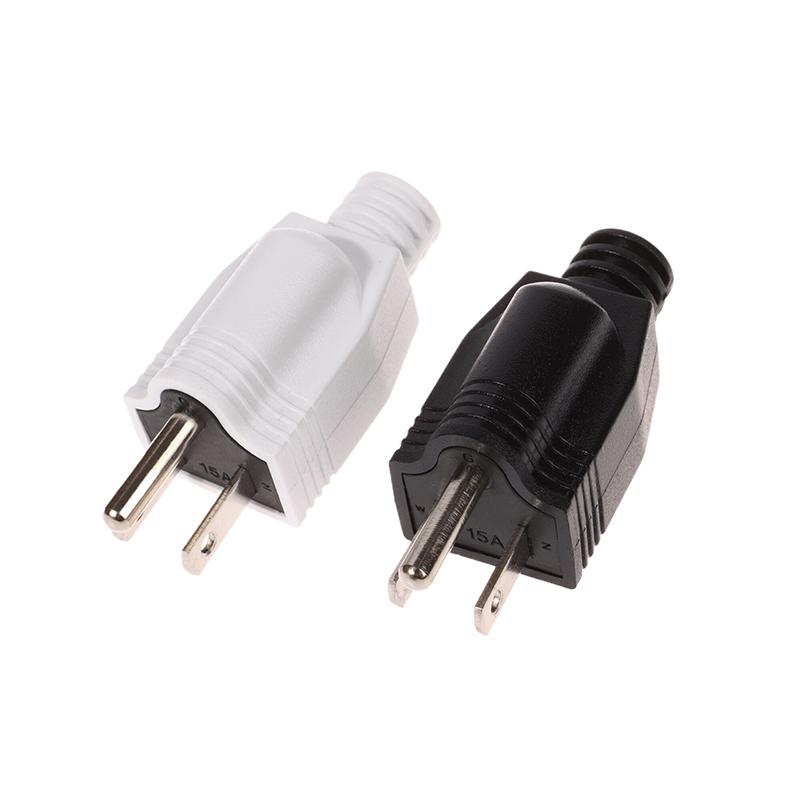 Amerikanischer Abziehbarer Stecker Amerikanischer 3-Pin 15A AC Elektrischer Strom Stecker Adapter Kabel Wiederanschließbarer Verlängerungskabel-Stecker