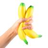 Banana-Squishies Squeeze Toy Giant-Squishy-Banana Realistic Fruit Sensory Toy Adult Relieves Stress Squeeze Toy Present