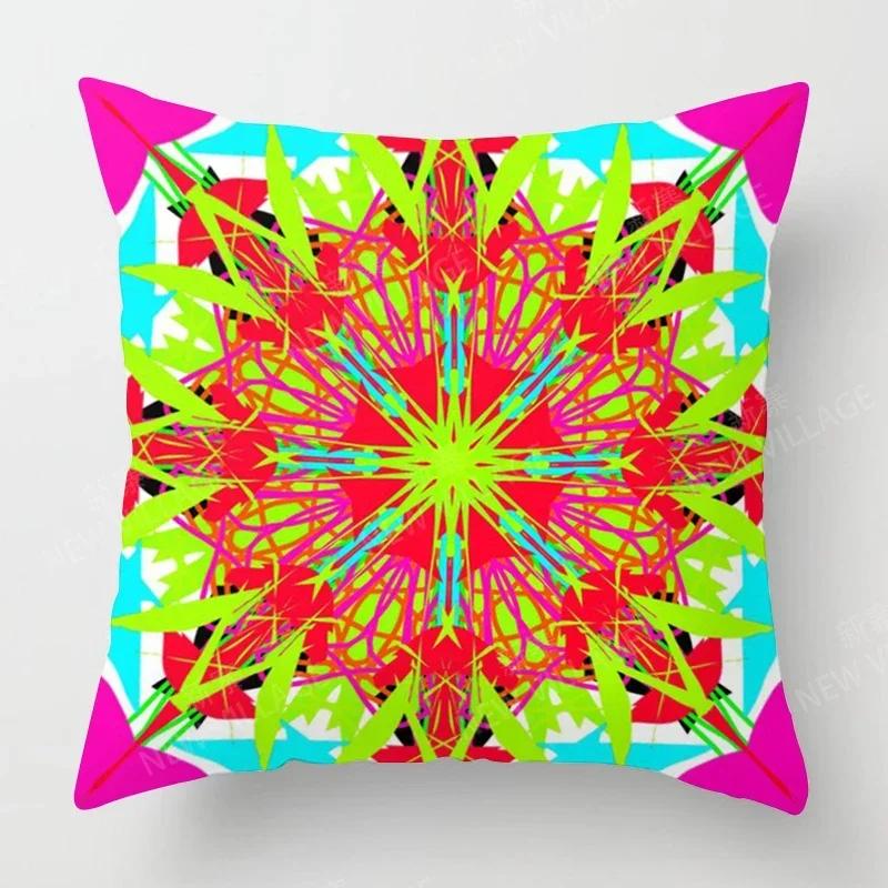 Decorazioni Autunnali per la Casa Autunno Soggiorno Copricuscino da Lancio Divano Boho Copricuscino Mandala