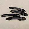 1 Set Smart Door Handle Cover Trim ABS Fit for Maserati Ghibli Sedan 2014 2015 2016 2017 2018   - Glossy Black