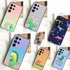 Cute Dinosaur Tea-Rex Case For Samsung Galaxy S23 S22 S24 Ultra S8 S9 S10 Plus Note 10 20 Ultra S20 S21 FE Cover