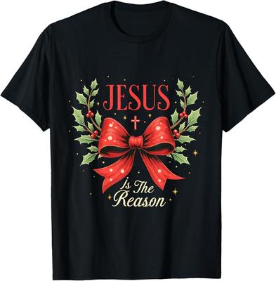 Jesus Is The Reason Christmas Jesus Christian Religious T-Shirt