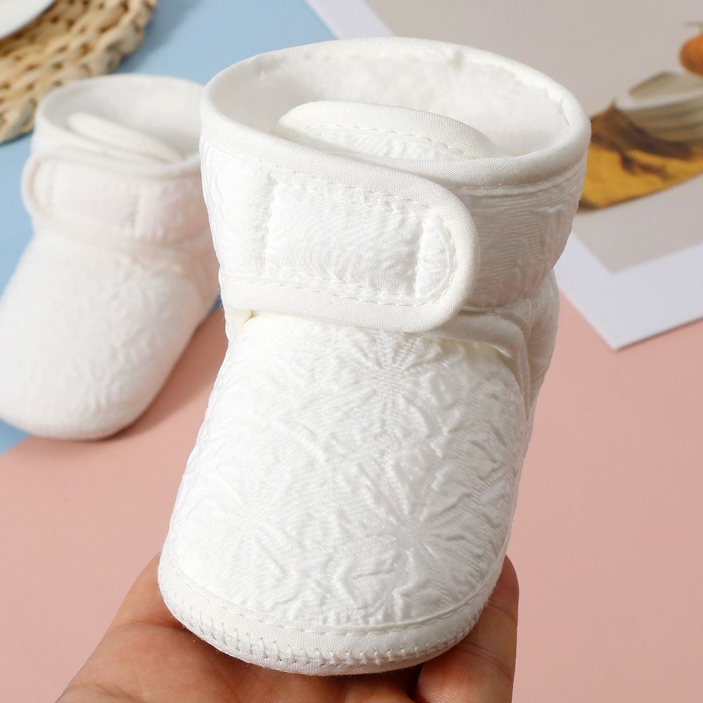 Soft Baby Winter Ankle Boots Warm Newborn Walking Shoes Fashion Girls Boys Snow Shoes Toddler