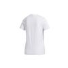 Adidas Neo Casual Sports Round Neck T-Shirt Women Tops White GJ7927