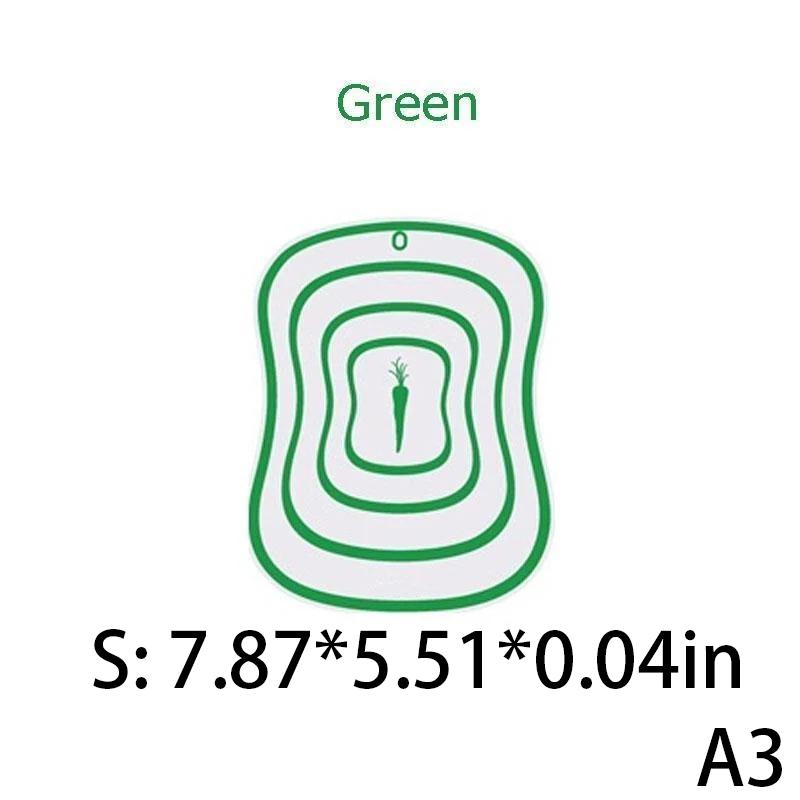 

Три размера цветные линии кухонные нескользящие разделочные доски инструмент гибкая прозрачная разделочная доска кухонные разделочные доски из полипропилена S3