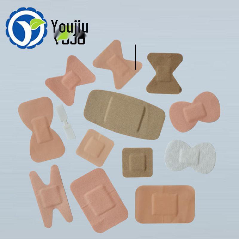 Custom Logo Elastic Bandage: Irregular Fingertip & Elbow Joint Plaster, Various Customizable Sizes