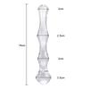 19cm Glass Butt Plug Anal Beads Dildos for Women Vaginal Men Prostate Massager Female Masturbator Sex Toys Adult Erotic Products