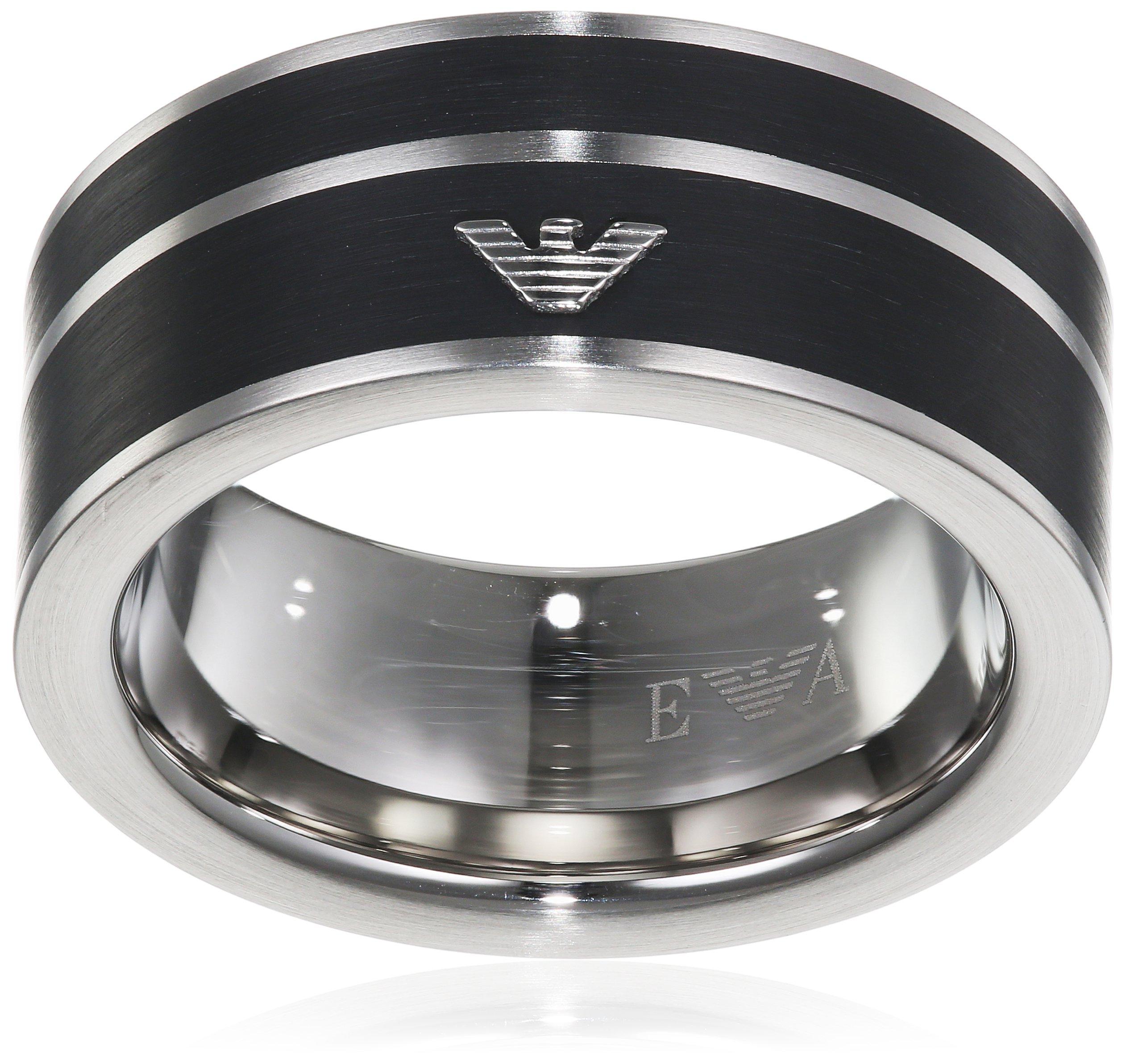 

EMPORIO ARMANI Matte Silver x Matte Black Ring (Emporio Armani) EGS2032040-23 [Item]