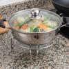 Premium Metal Cooking Rack For Steam Cooking Heatproof Design Protects Countertops From Scorching