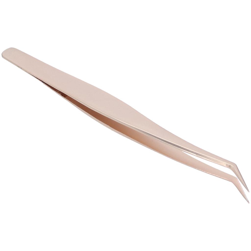 False Eyelashes Grafting Tweezers Fine Tip Stainless Steel Eyelash Extension Tool Tweezers