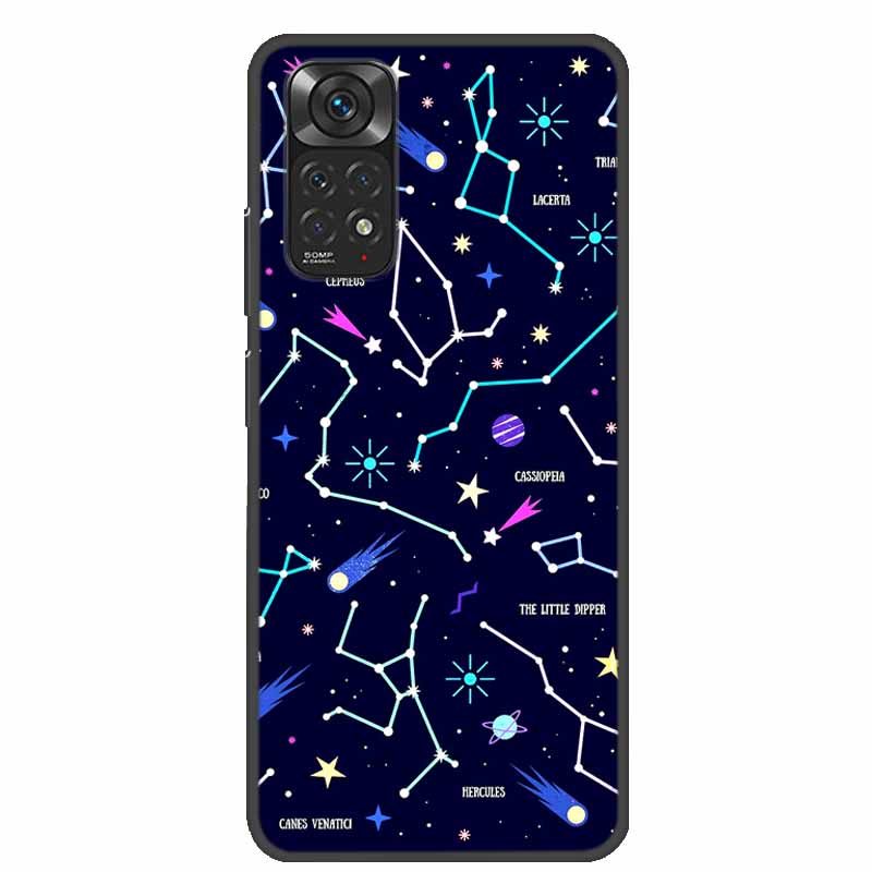 For Redmi Note 11 Cases Note11s Painted Soft TPU Silicone Phone Cases for Xiaomi Redmi Note 11 Pro 5G Cover Coque Note11s 4G Bag