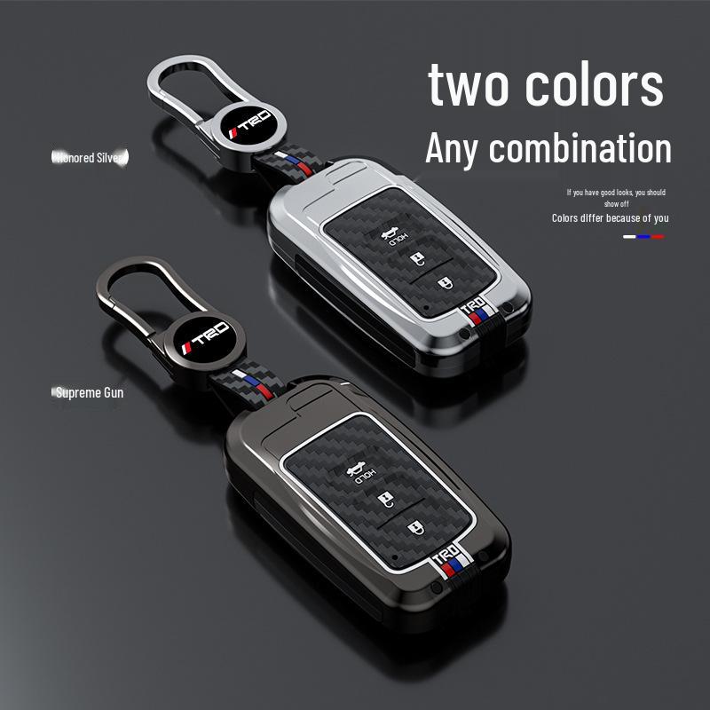 Key Cover for Toyota Land Cruiser LC300, Prado, and RAV4