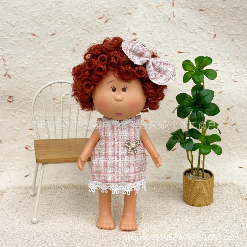 24cm Spanish Mia Potato Doll Dress-Up Set with Plush Outfit