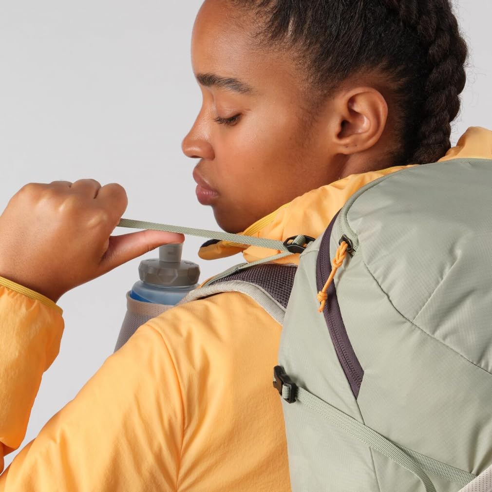 Salomon AEROTREK 18 Trekking 2025 Eisen Damenrucksack, Modell, LC2467700, Seagrass/Silver Cloud/Nine