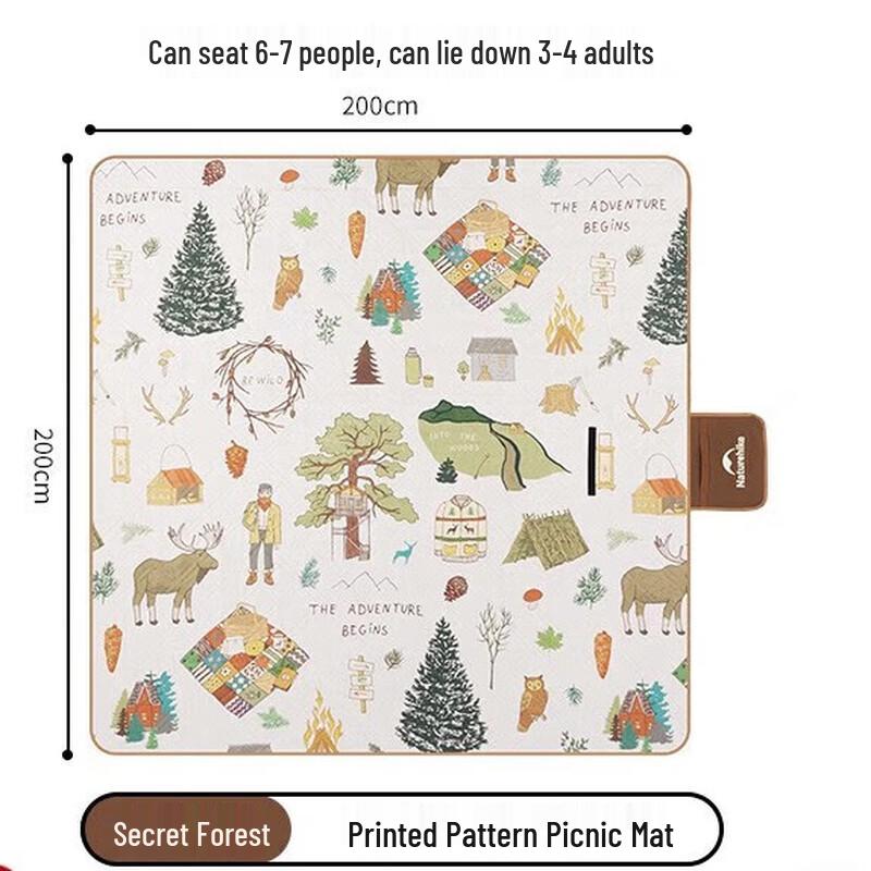 NatureHike Printed Outdoor Camping Picnic Mat