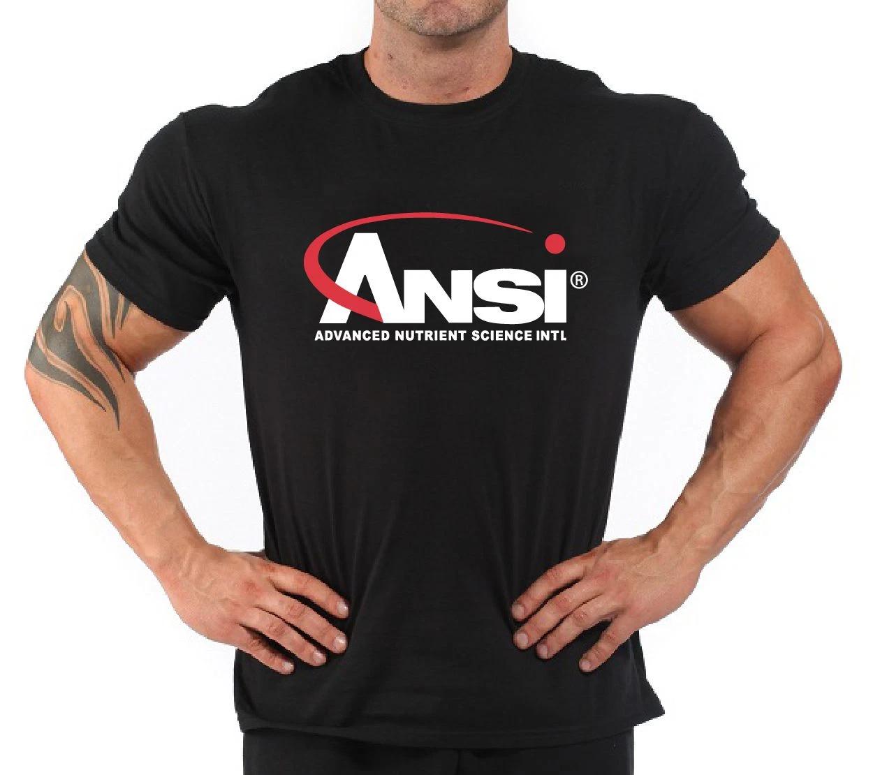 Bodybuilding Fitness Gym T-Shirt  Ansi Nutrition XL