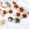 Korean Adorable Round Sunglasses for Children Girls Boys Children's Sun Eyeglasses UV400 Protection De Sol Gafas Eyewear