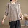 Sweater Pullovers Tops Women Long Sleeves Autumn Winter Blouse Oversized Loose Long Sleeve Shirt Slim Pullover Tops