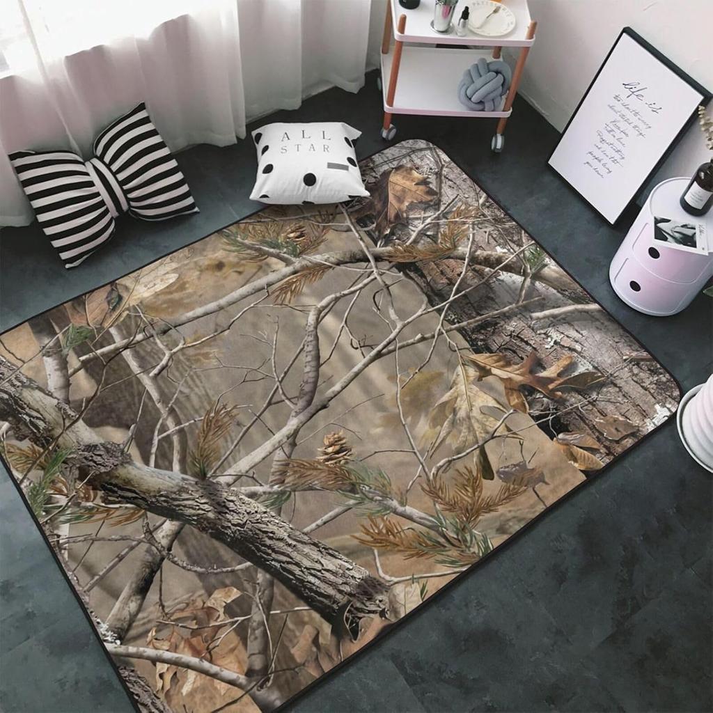Baseball Water Fire Carpet  Anti Slip Lightning Printed Carpet  Home Decoration Sports Themed Floor Mat Blue and Red Design