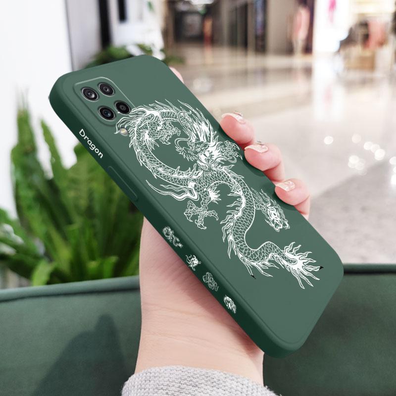 Dragon phone case for Samsung Galaxy S24 S23 S22 S21 S20 note 10 20 ultra plus fe A73 A72 A71 A55 A54 A53 A52 A51 back cover