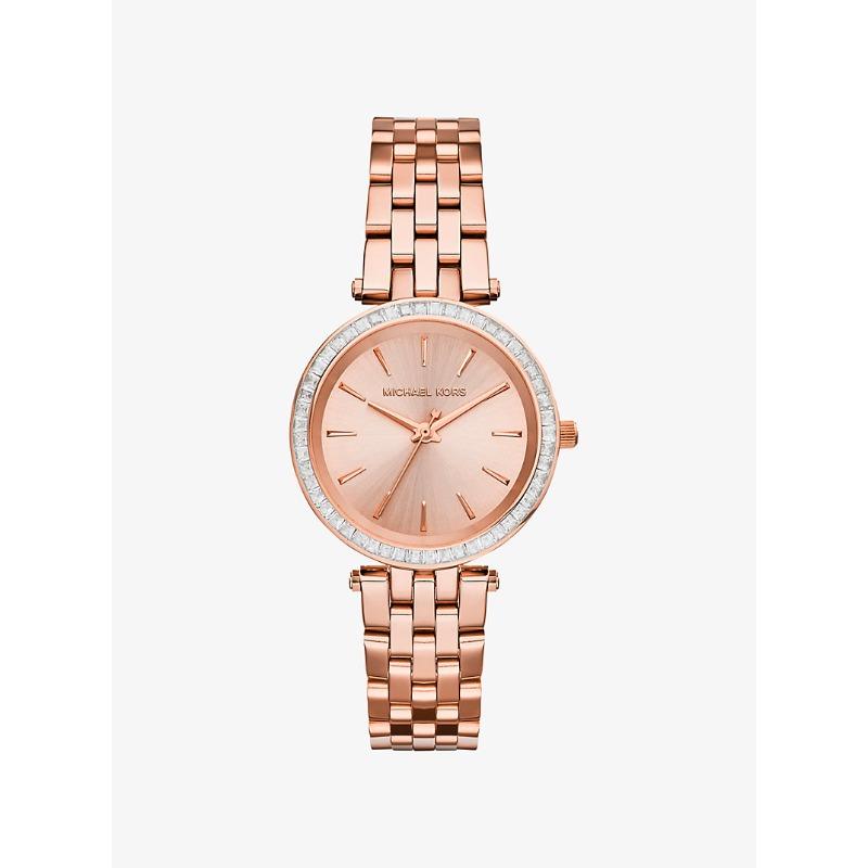 Мини-часы Michael Kors Darci с покрытием цвета розового золота MK3366 розового золота