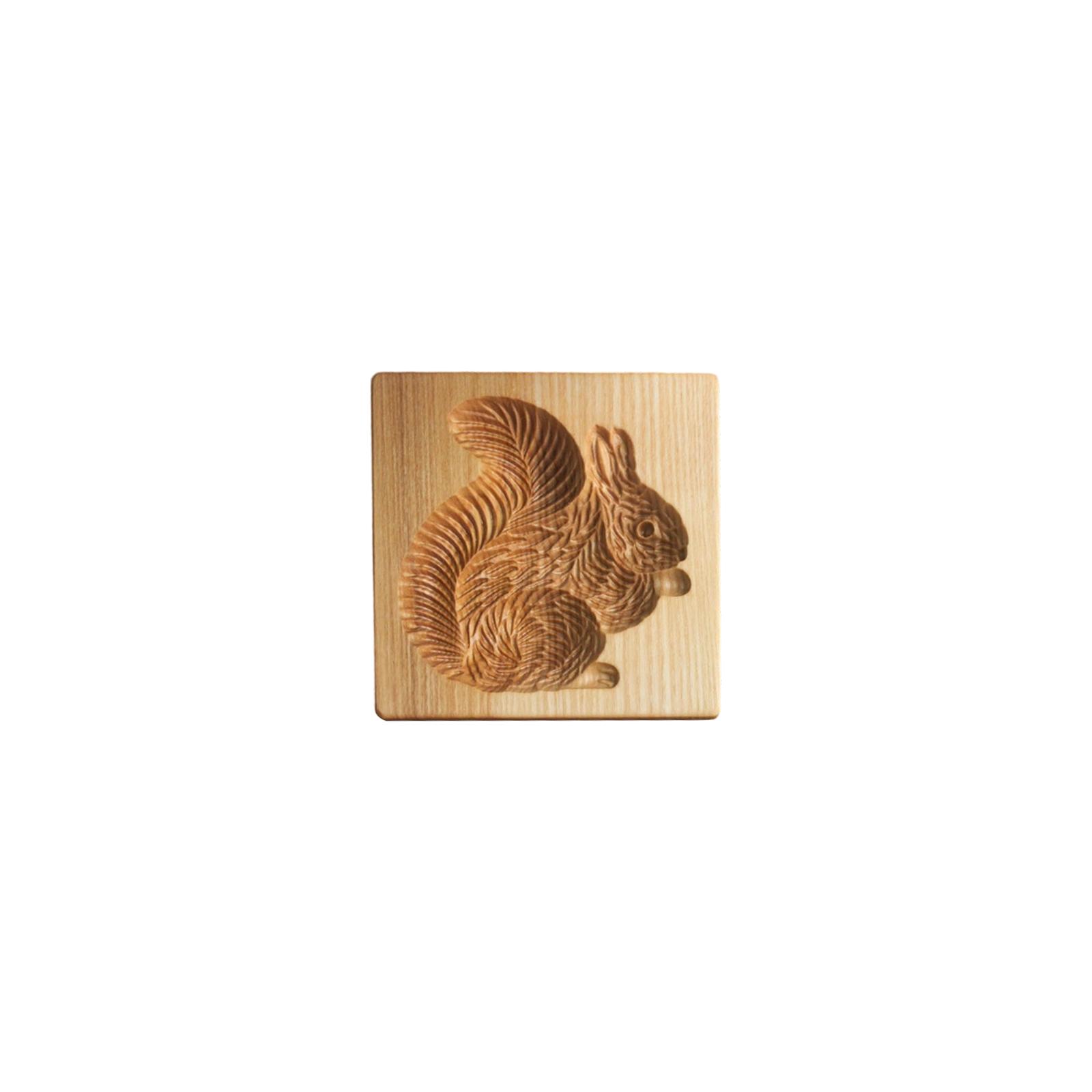 

Beechwood Cookie Mold - Multi-Pattern Embossing Mold For Baking & Decorative Display One Size