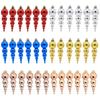 2025 New 6pcs Multiple-Color Christmas Decoration Christmas Tree Pendant Ornaments Props For Christmas Decor Gifts
