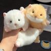 New Products Cute Golden Bear Little Hamster Plush Toy Cartoon Cute Pet Keychain Bag Pendant Girl Style To Good Friends