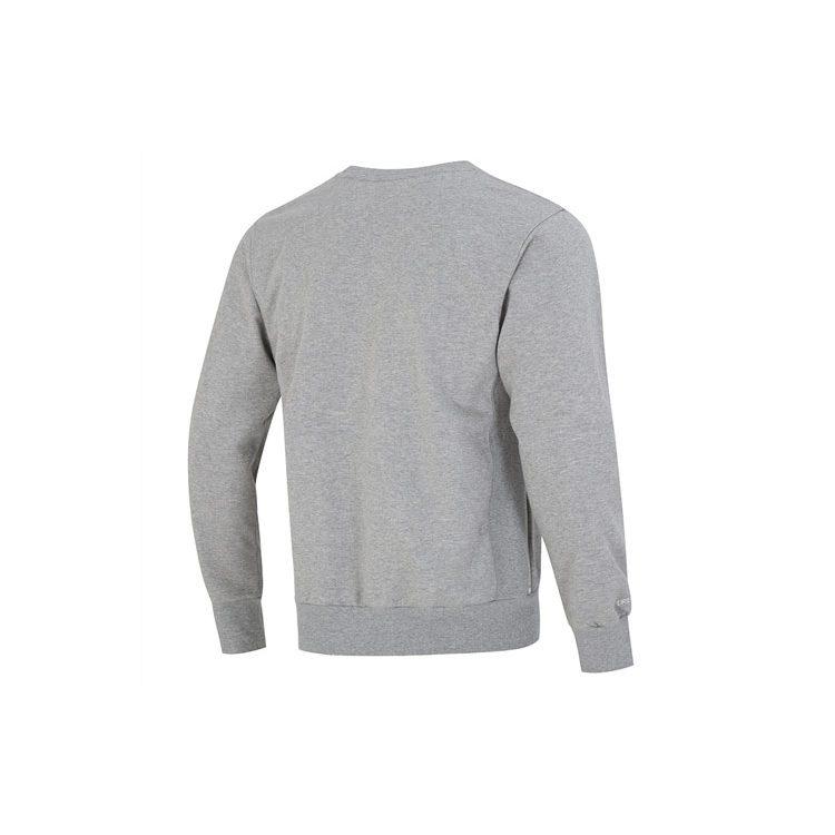 Nike Sweatshirts Men's Light Gray Crew Neck Moderate Regular DQ5821-063