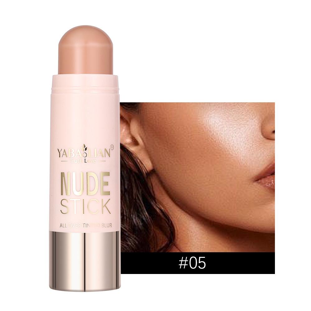 Grooming Stick Wheat Long-lasting Highlight Stick Waterproof Blush Grooming Cream Blush Stick