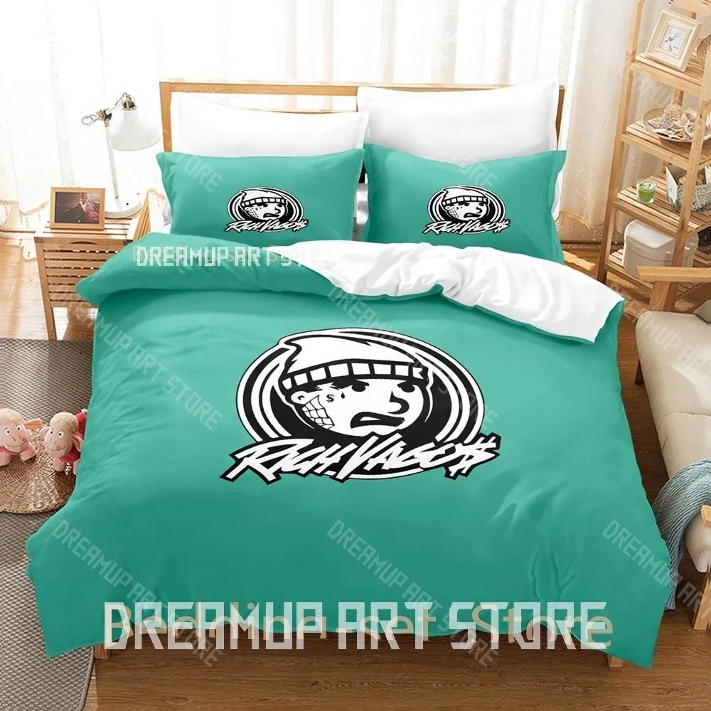 3D Print Rich Vagos Bedding Set Single Twin Full Queen King Size Bed Set Adult Kid Bedroom Duvetcover Sets Anime Bed