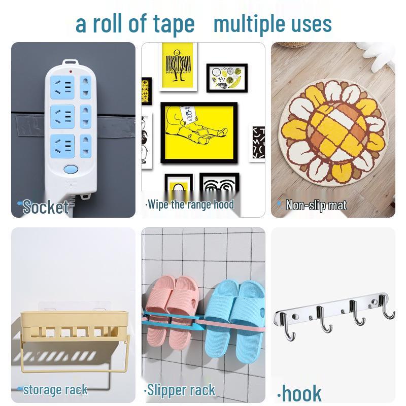 Transparent Acrylic Nano Double-Sided Tape - Waterproof, No Trace, High Temp Resistant, 3.8 Hole