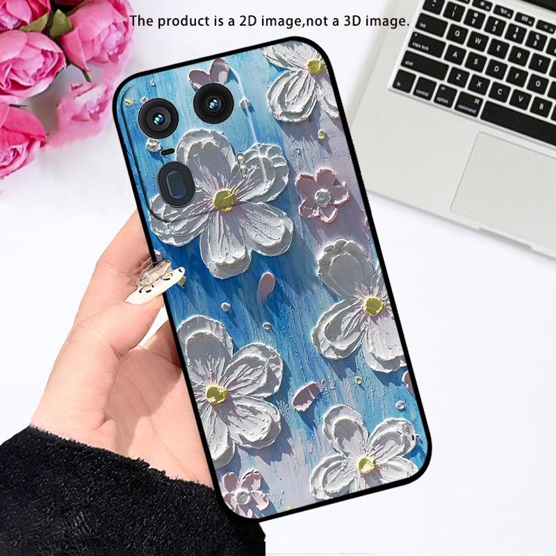 Hülle Für Motorola X50 Edge50 Ultra Mode Silikon Weiches TPU Stoßfester Bumper Für Moto Edge50Ultra X50Ultra Handyhülle Coque
