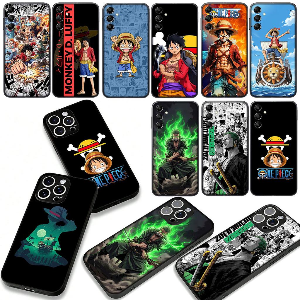 Luffy One Roronoa Zoro Pieces Phone Cover Case for Xiaomi Redmi 15C 15 A4 A5 9A 9T 10A 10C 9C NFC 14C Note 11 9 10 Pro 8T Casing