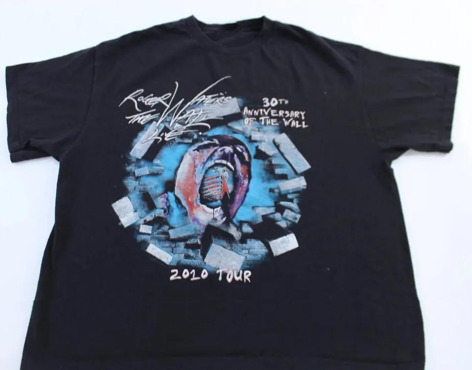 Roger Waters The Wall Anniversary Unisex T-Shirt S-5XL GE482 Unisex T-Shirt XL