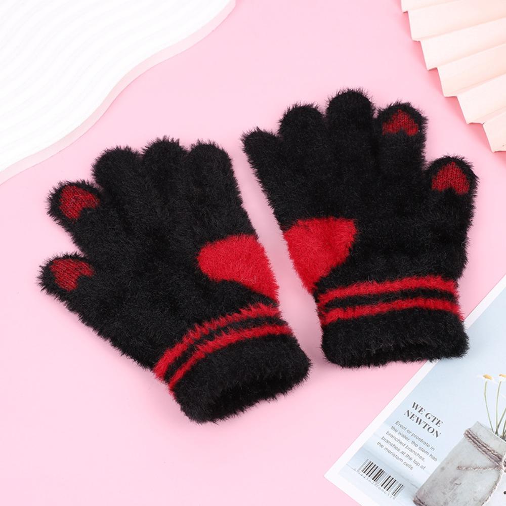 Full Finger Touch Screen Gloves Warm Skiing Gloves 2024 Winter Gloves Women