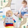 Children's Cartoon Stickers Transport Vehicle Stickers Art Paper Material