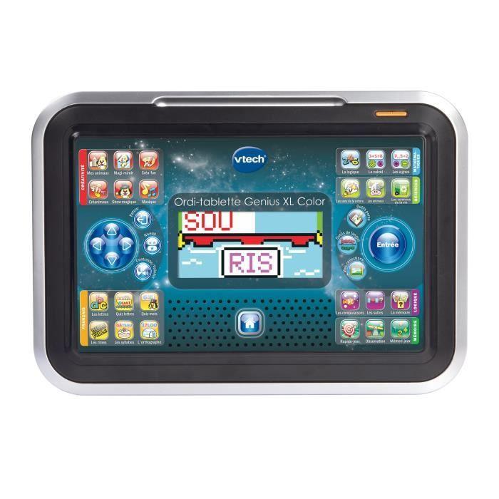 Vtech - genius xl color - ordi-tablette enfant - noir