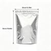 10Pcs Aluminum Foil Stand-Up Bags Reusable Airtight Smell Proof Resealable Storage Large Pouches