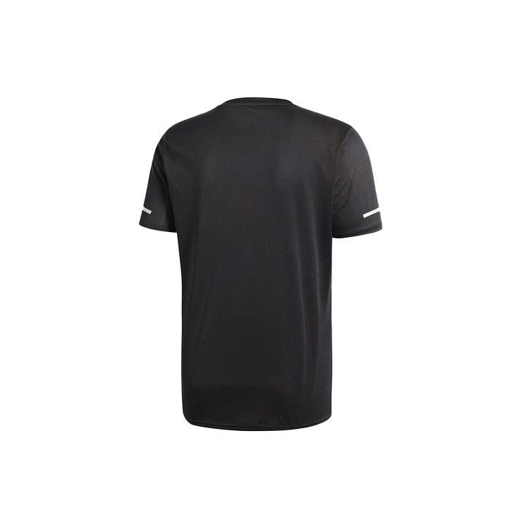 Adidas T Shirts Men's Black Crew Neck Moderate Straight Fit CG1953