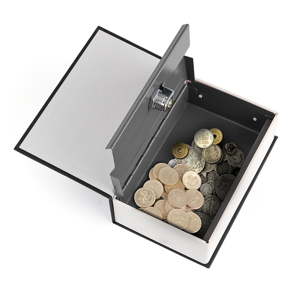 Piggy Bank Saving Box Cash Holder Kid Fine Workmanship Compact Size Long-lasting Case Dictionary Keys Lock-up Boxes
