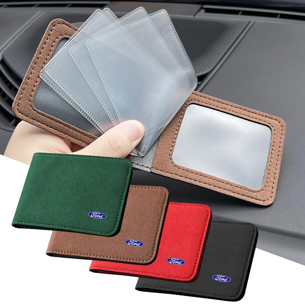 BLOD4 Car Business ID Pass Identity Driver License Card Holder Bag Accessories Ford Focus ST Racing Fiesta mk7 Ranger Mondeo SMAX Kuga