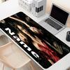 Custom Name Personalized horror theme Pattern Mousepad, Laptop PC Desk Mat, Decorative Desk Mat for Home Keyboard Pad Gift