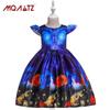 European and American Children's Formal Halloween Pumpkin Witch Cosplay Costume for Girls