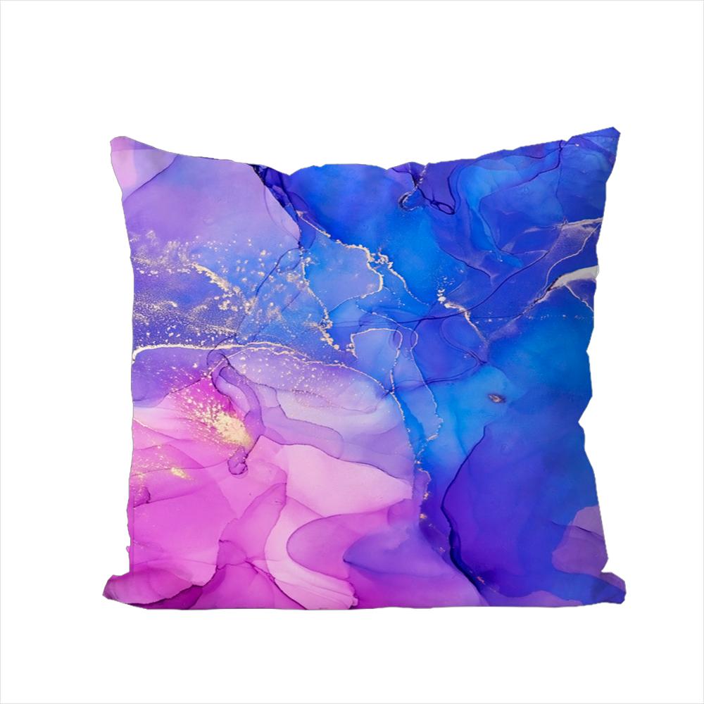 Marble Pillow Case For Car Sofa Decorative Home Doublesided Print Plush Square Throw Pillow Cushion Cover