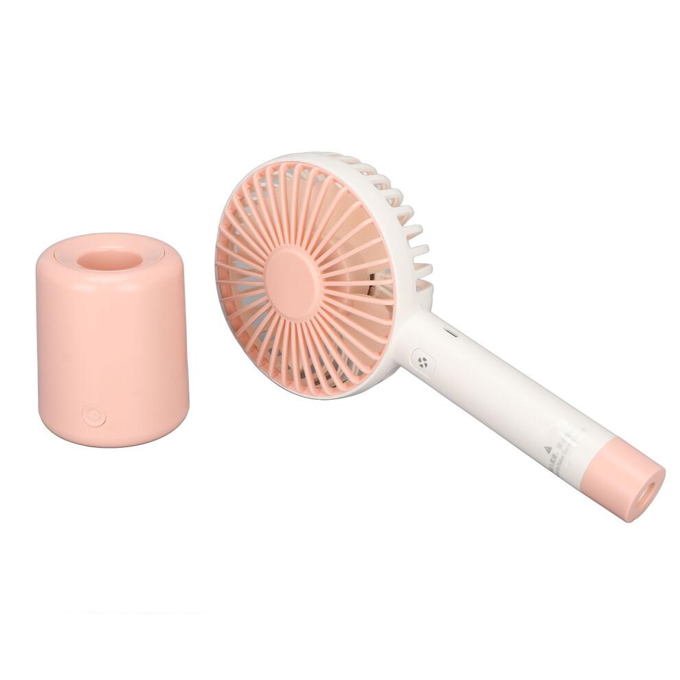 Ultra Quiet Portable Fan With 3 Speeds, USB Rechargeable Mini Handheld Fan Long Runtime Adjustable Wind Speed Personal Cooling Fan For Summer