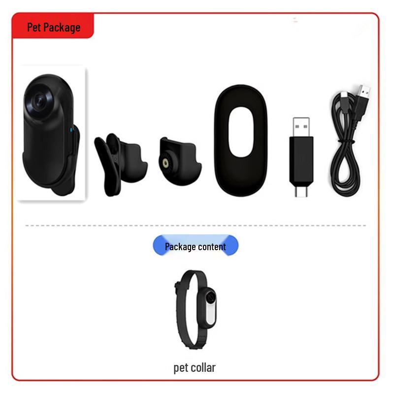 

Pet View Camera: Cat & Dog Chest Collar Camera Recorder