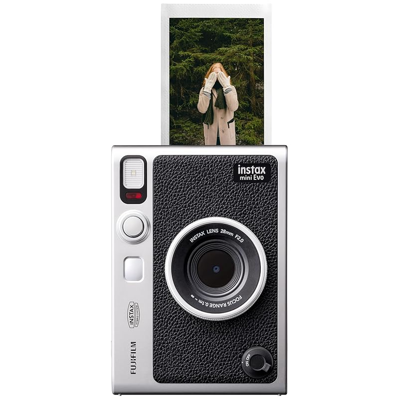 

Fujifilm Instax Mini EVO instant camera.