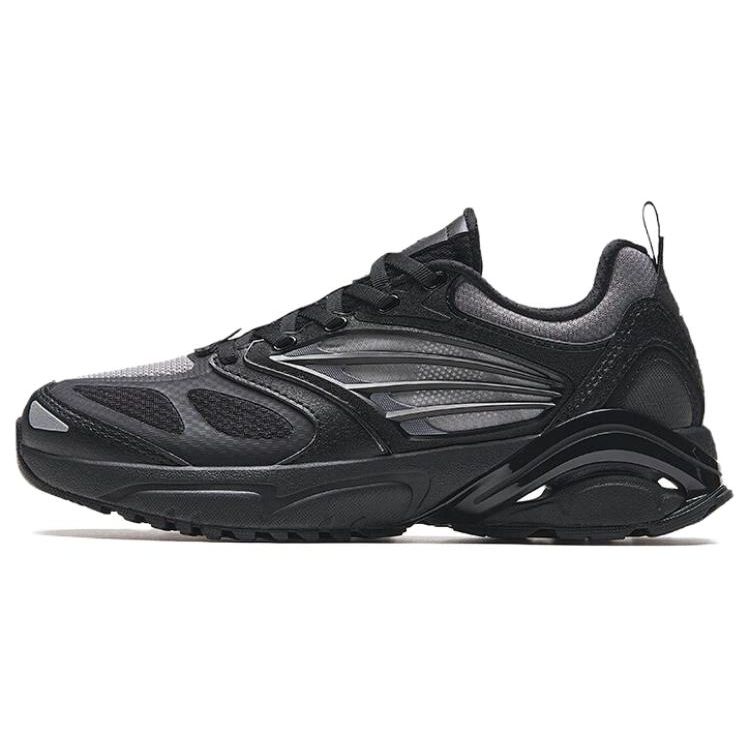 Anta Men Retro Thick Sole Casual Sneakers White Black 112338899-1 40